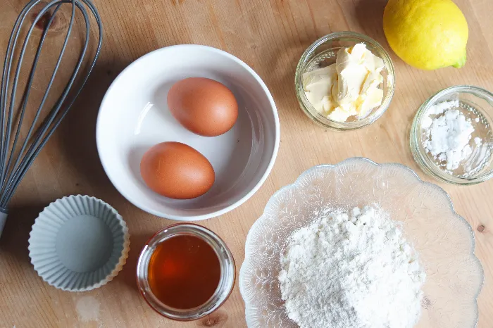Ingredients for Sugar Free Lemon Cupcakes Recipe