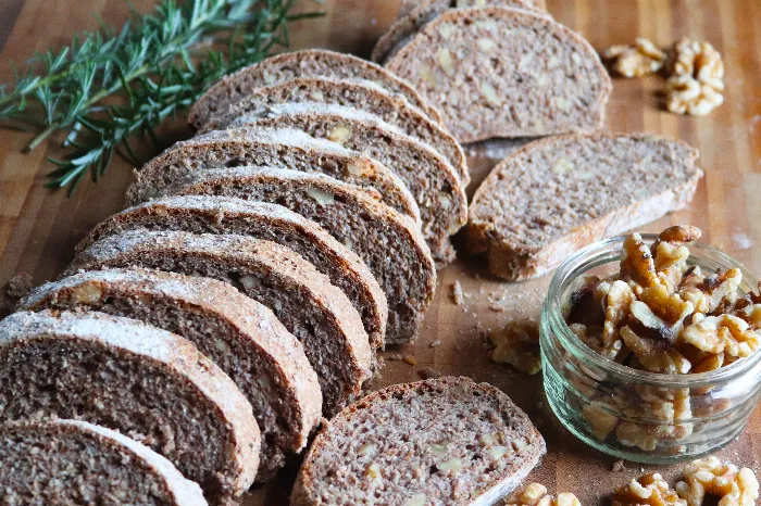 Homemade Walnut Rosemary Bread Recipe
